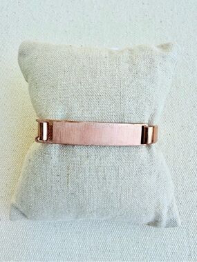 *Hinged Cuff Bracelet* KEEP COLLECTIVE Retired Rose Gold Used Good Condition